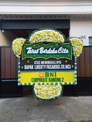 Papan Bunga Duka di Tegaltirto