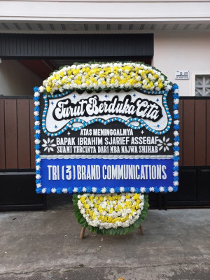 Papan Bunga Duka di Tegaltirto